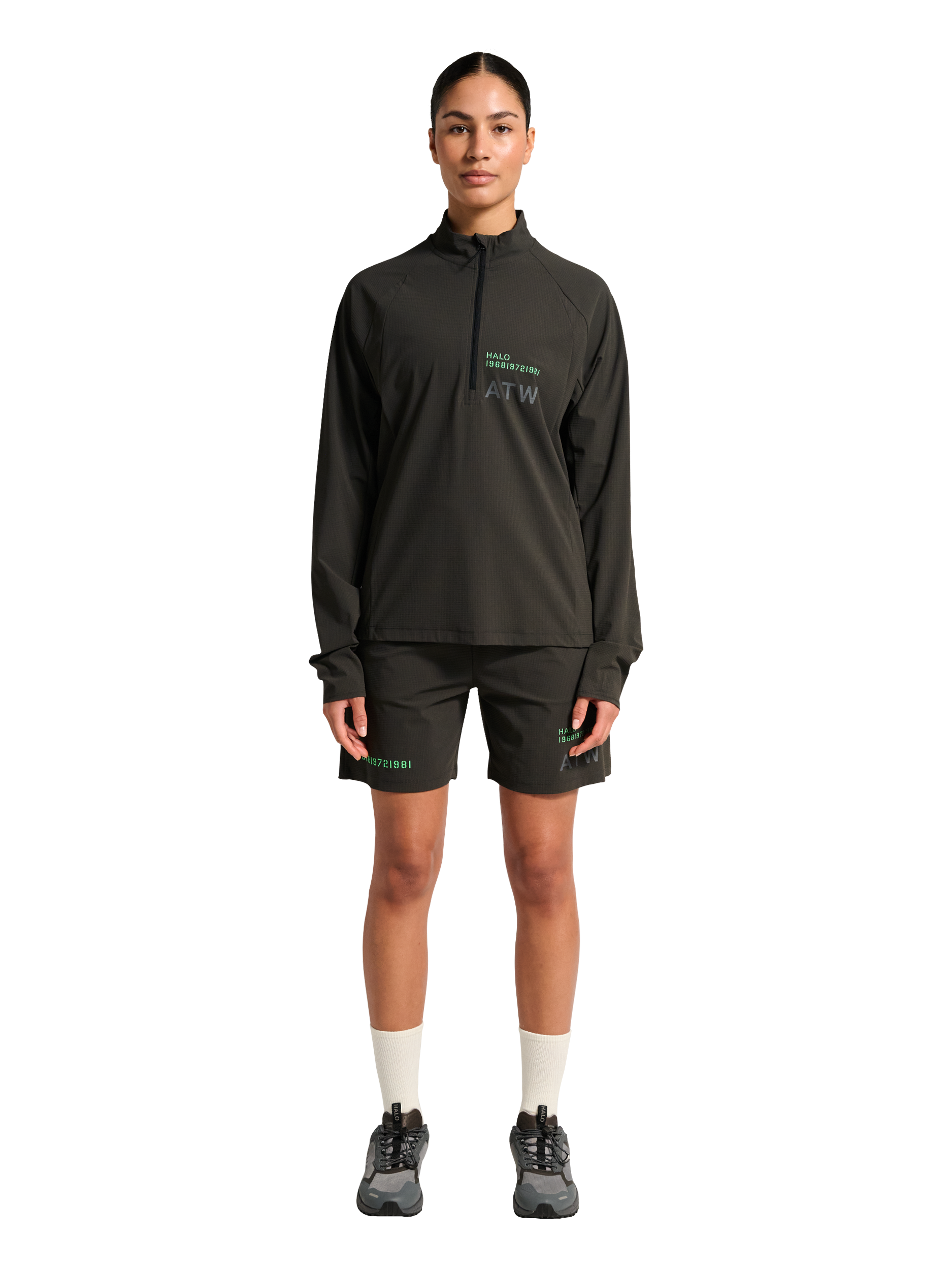 HALO AIR HALF ZIP SHIRT