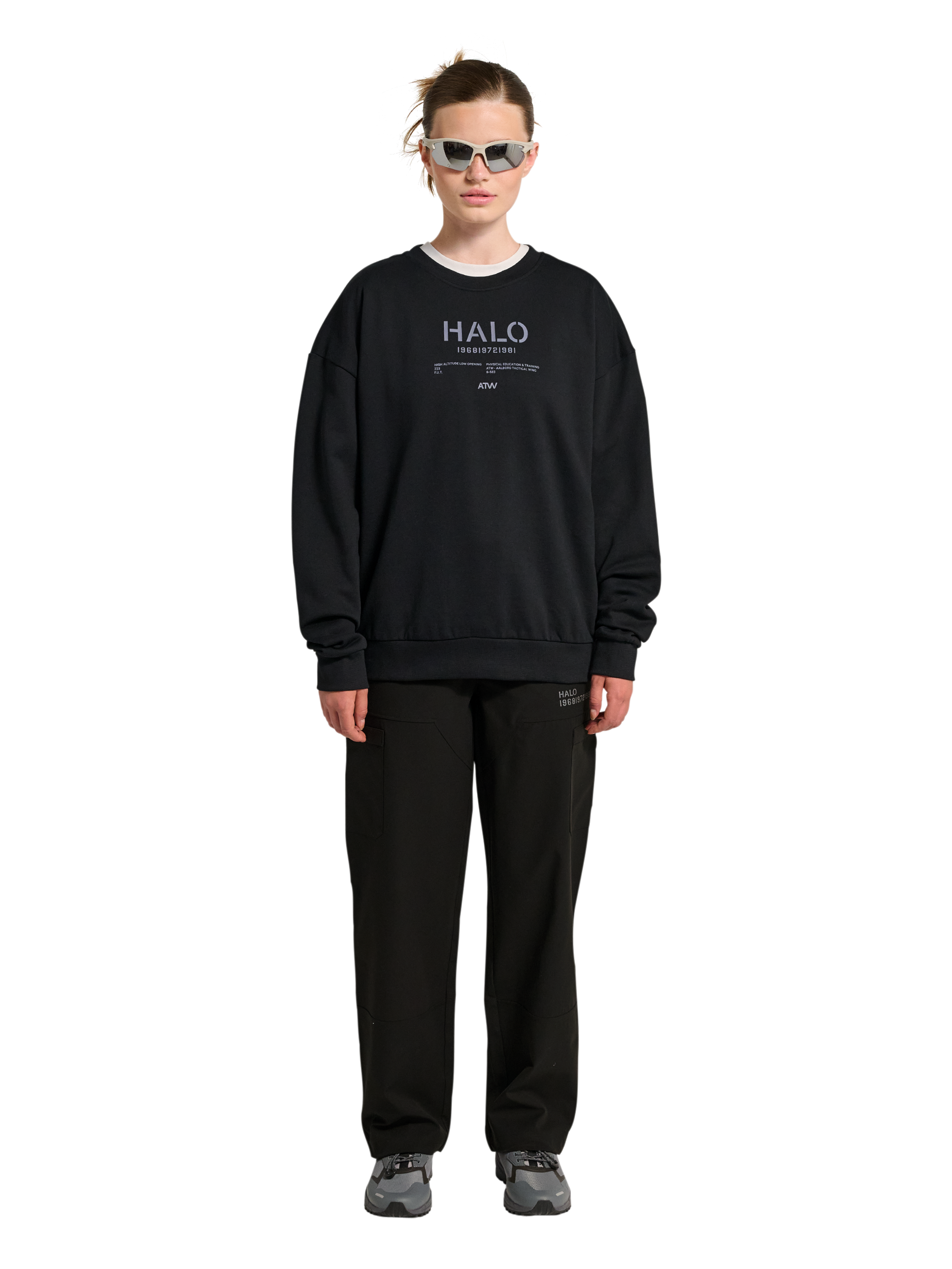 HALO GRAPHIC BOXY CREW