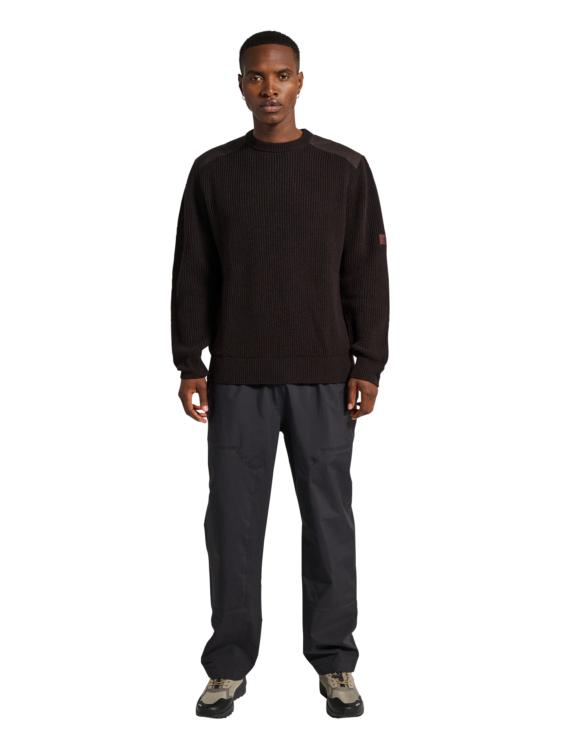 HALO WOOL CREW KNIT