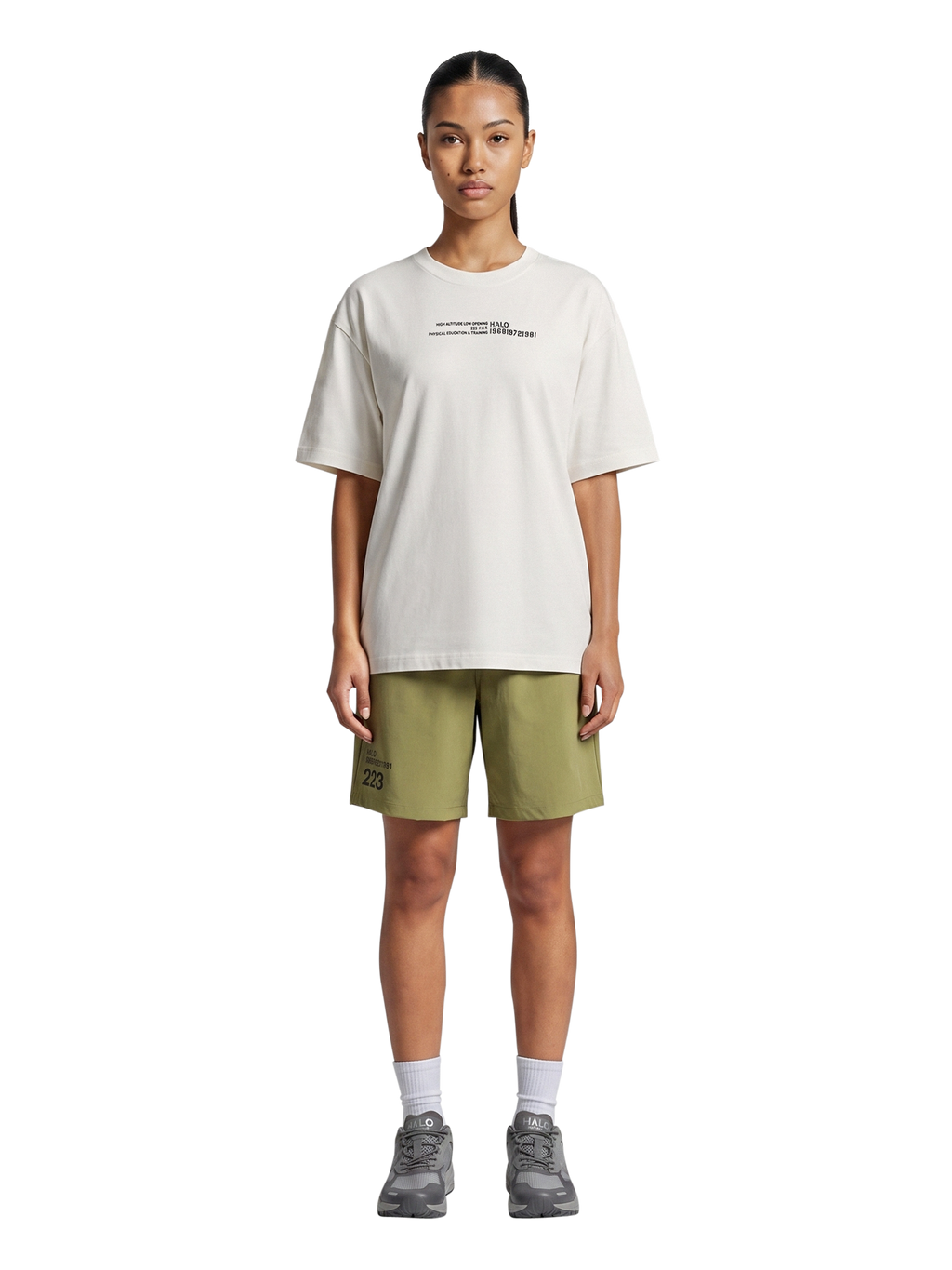 HALO GRAPHIC BOXY T-SHIRT