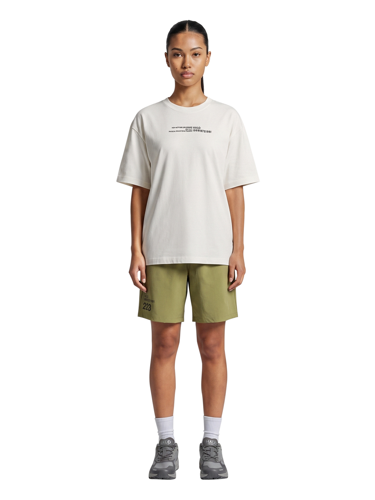 HALO GRAPHIC BOXY T-SHIRT