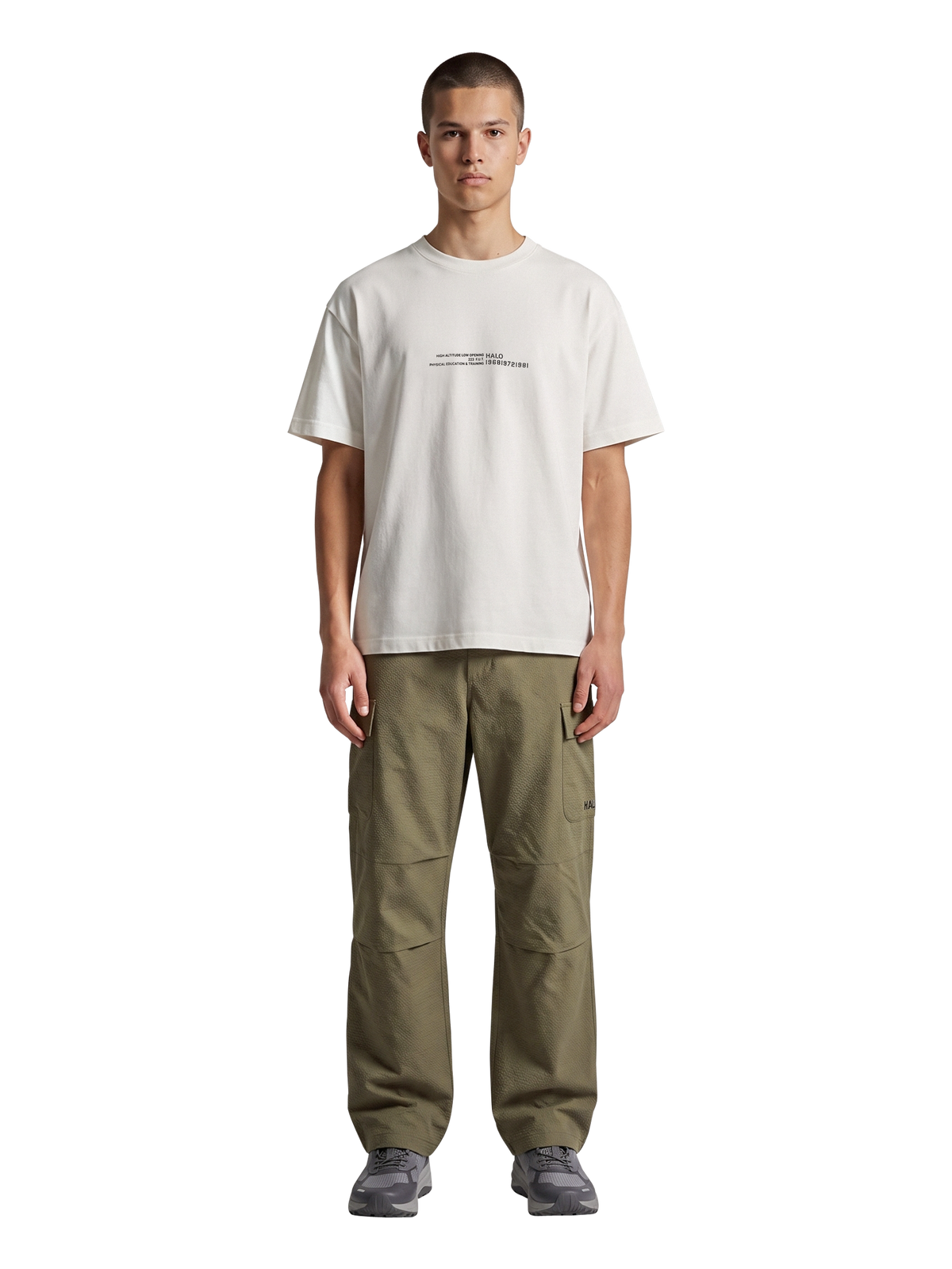 HALO GRAPHIC BOXY T-SHIRT