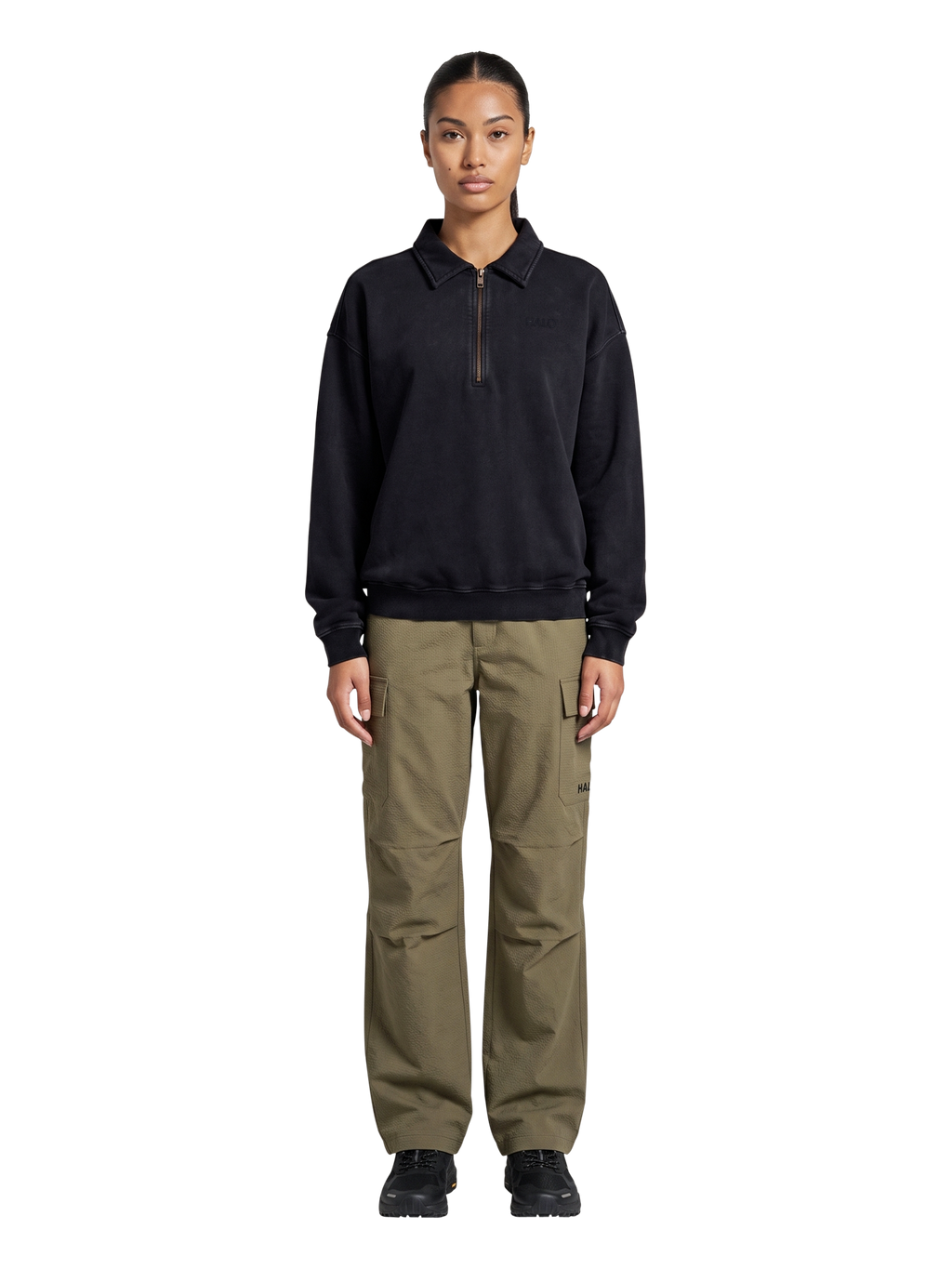 HALO BOXY POLO SWEAT