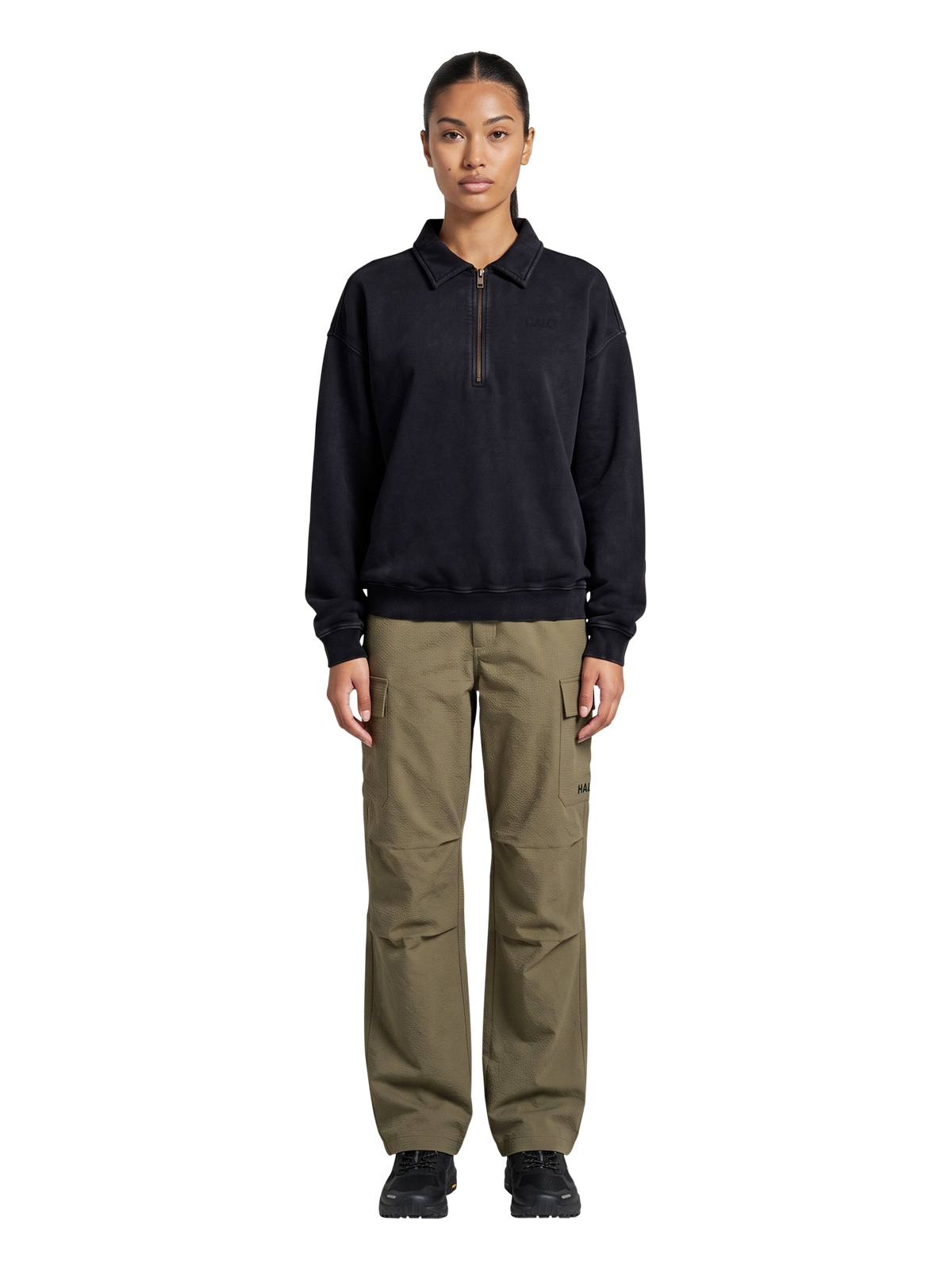 HALO BOXY POLO SWEAT