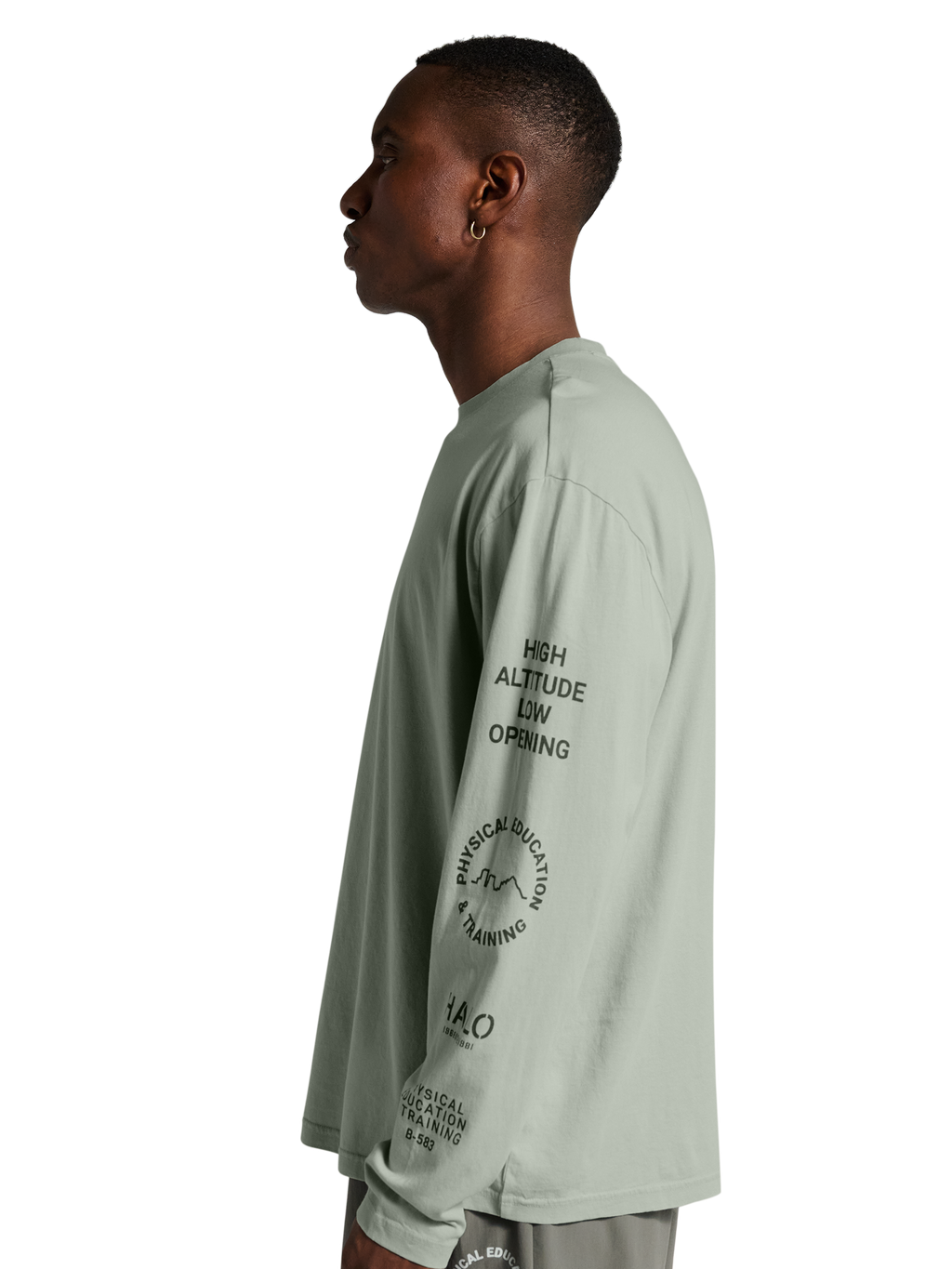 HALO GRAPHIC LOGO LONGSLEEVE