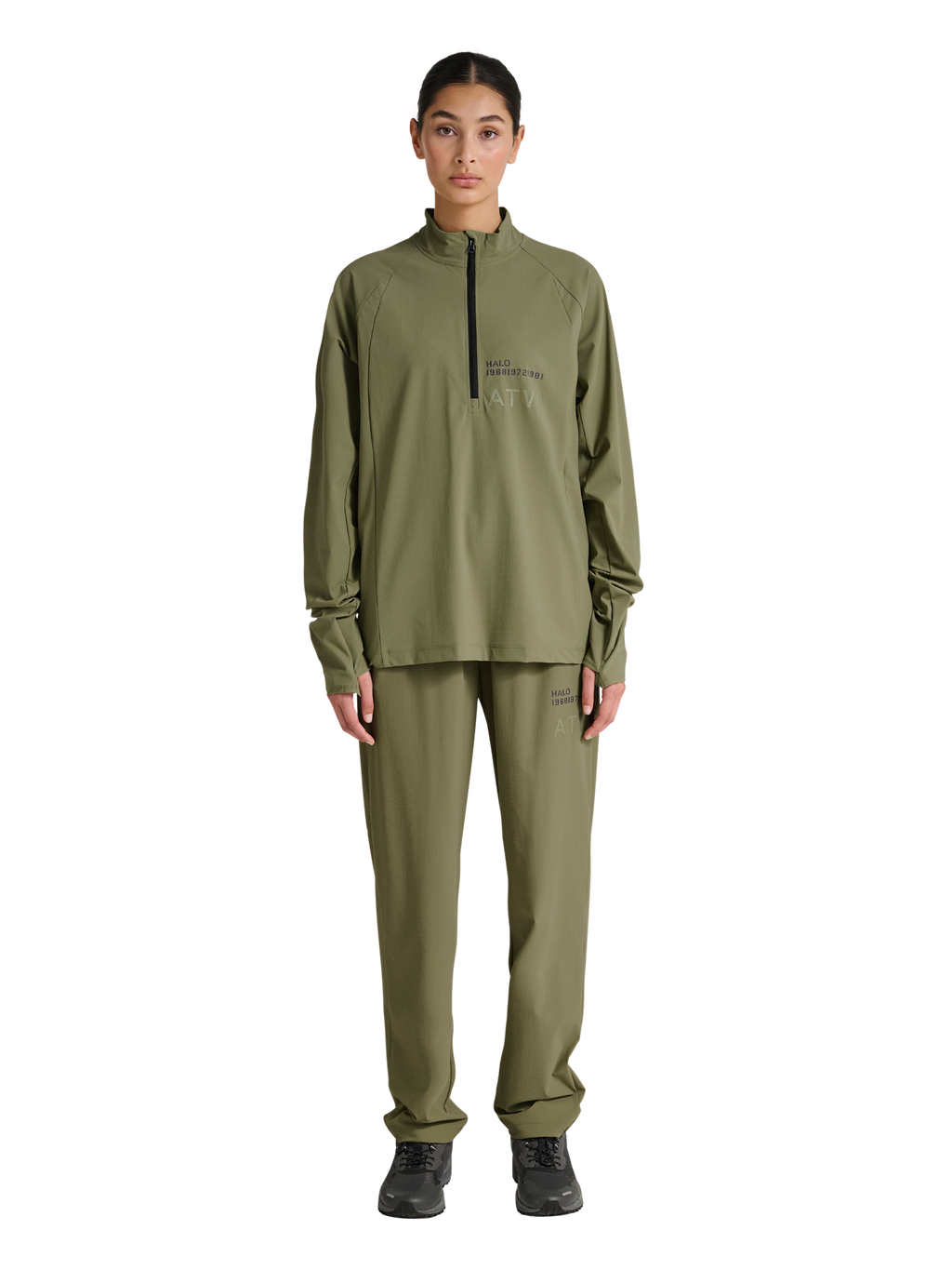 HALO AIR HALF ZIP SHIRT