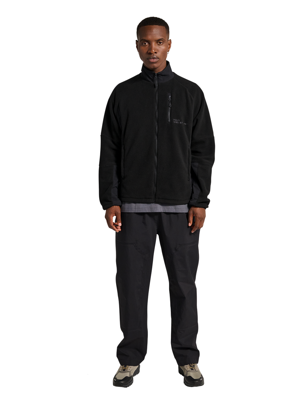 HALO WINDPROOF TEDDYFLEECE JACKET