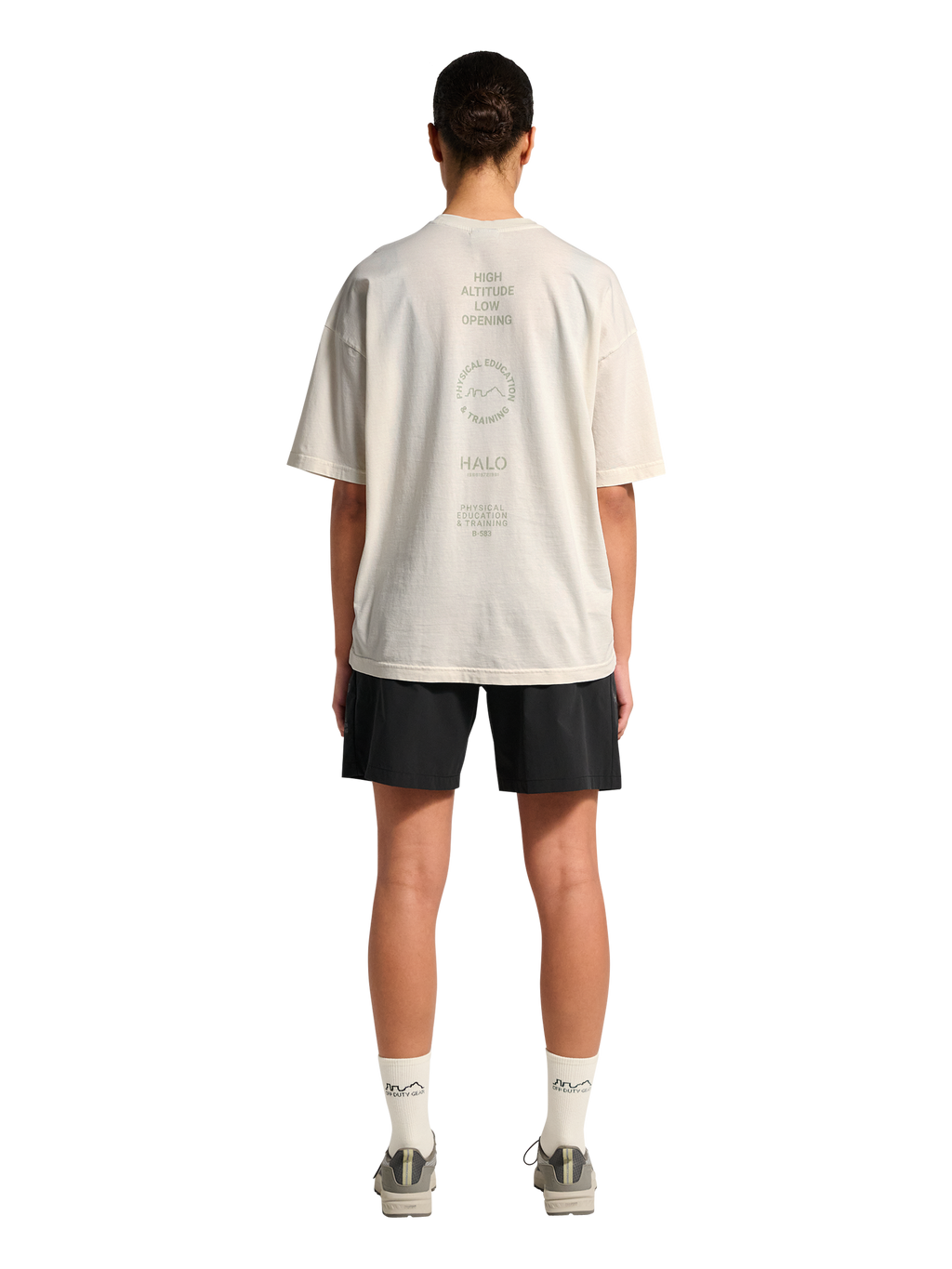HALO GRAPHIC LOGO BOXY T-SHIRT