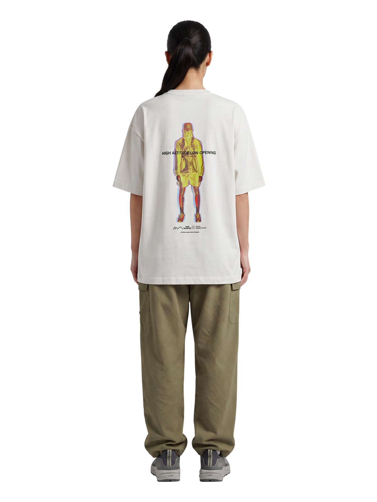 HALO GRAPHIC BOXY T-SHIRT