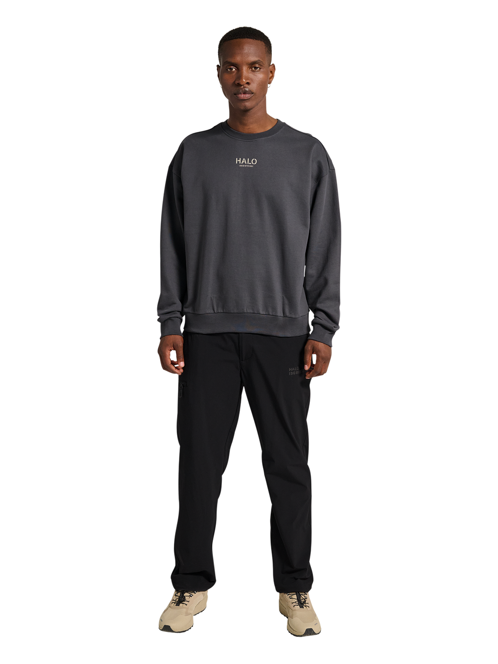 HALO GRAPHIC BOXY CREW