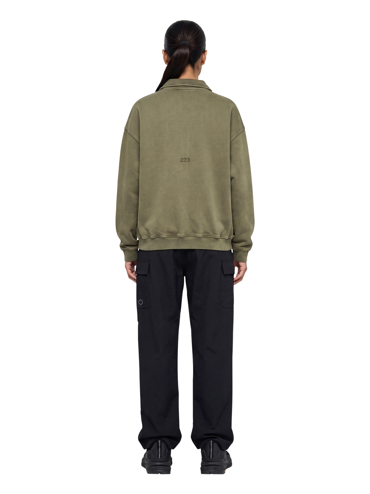 HALO BOXY POLO SWEAT