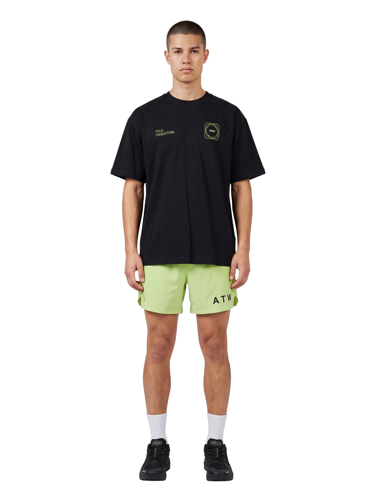 HALO GRAPHIC BOXY T-SHIRT