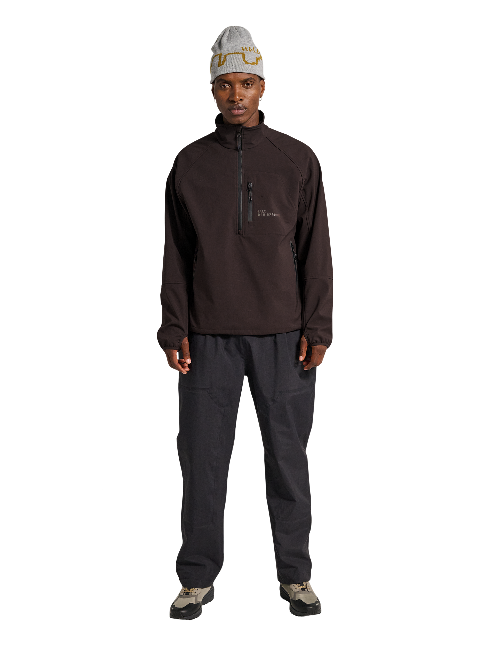 HALO ELITE SOFTSHELL HALF ZIP