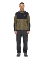 HALO BLOCKED ZIP FLEECE