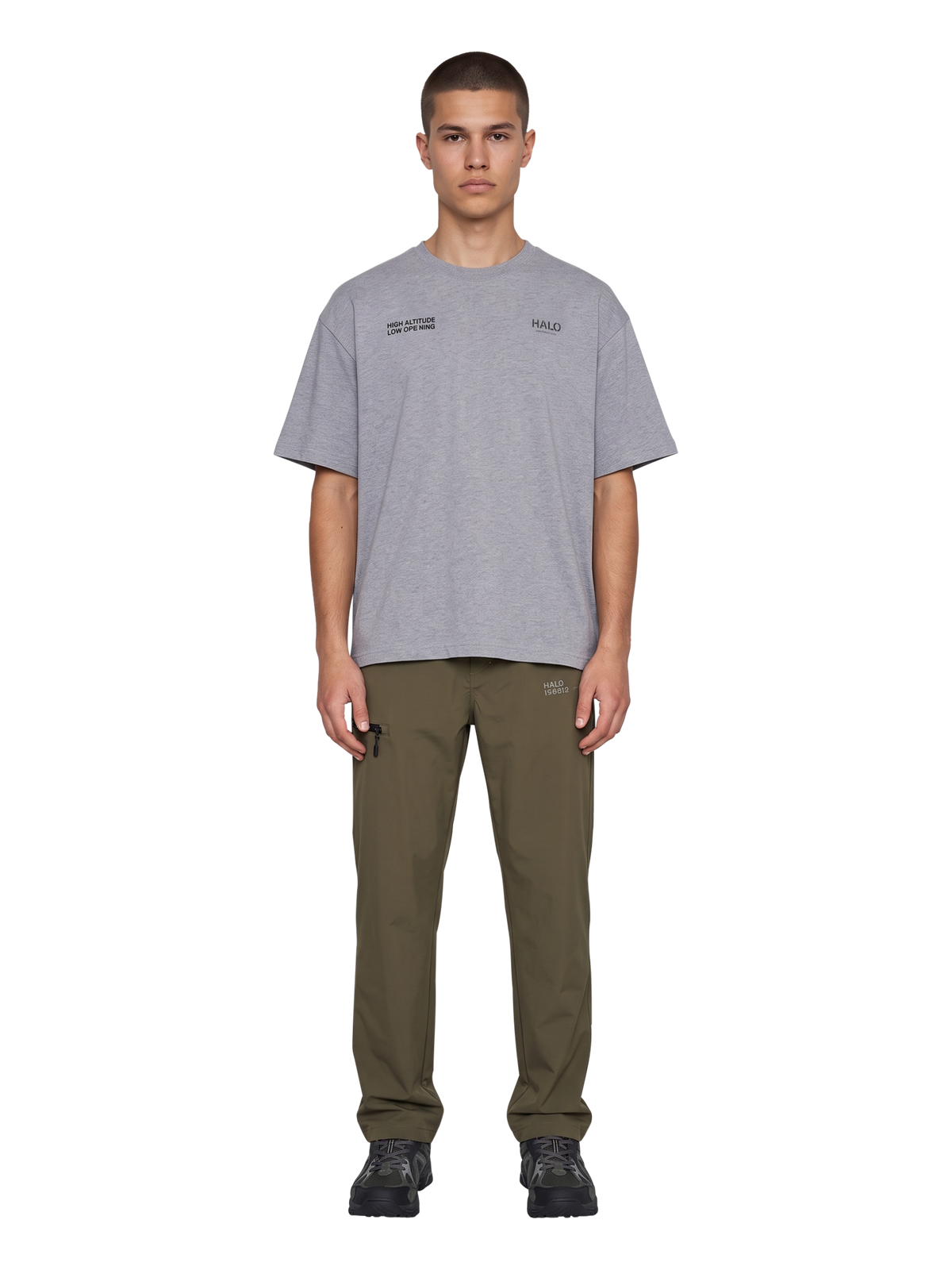 HALO GRAPHIC BOXY T-SHIRT
