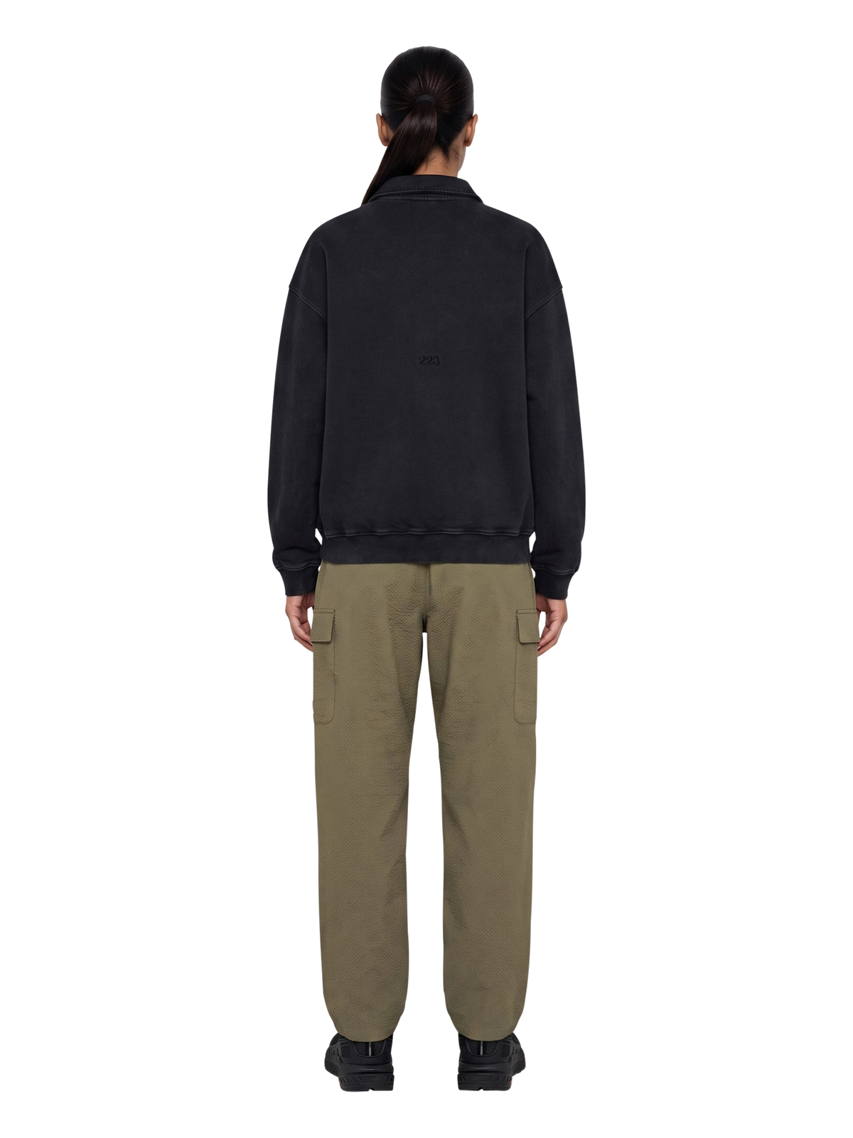HALO BOXY POLO SWEAT