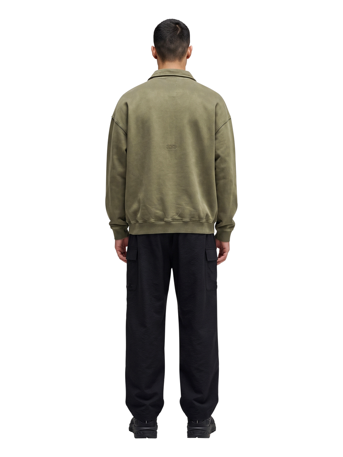 HALO BOXY POLO SWEAT