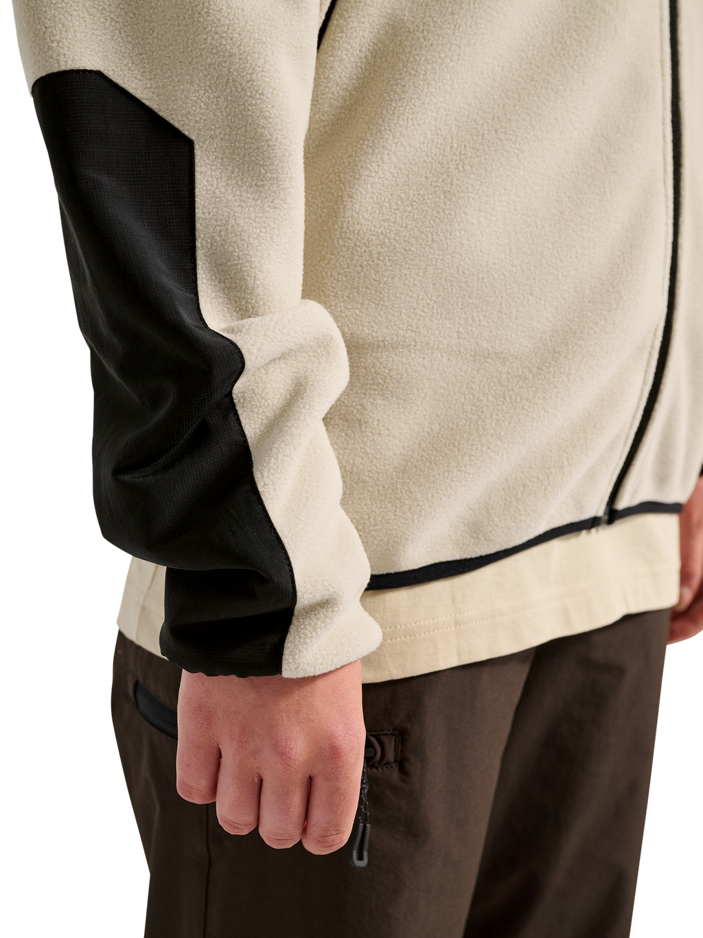 HALO BLOCKED ZIP FLEECE