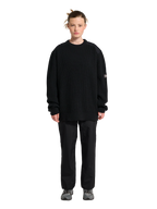 HALO WOOL CREW KNIT