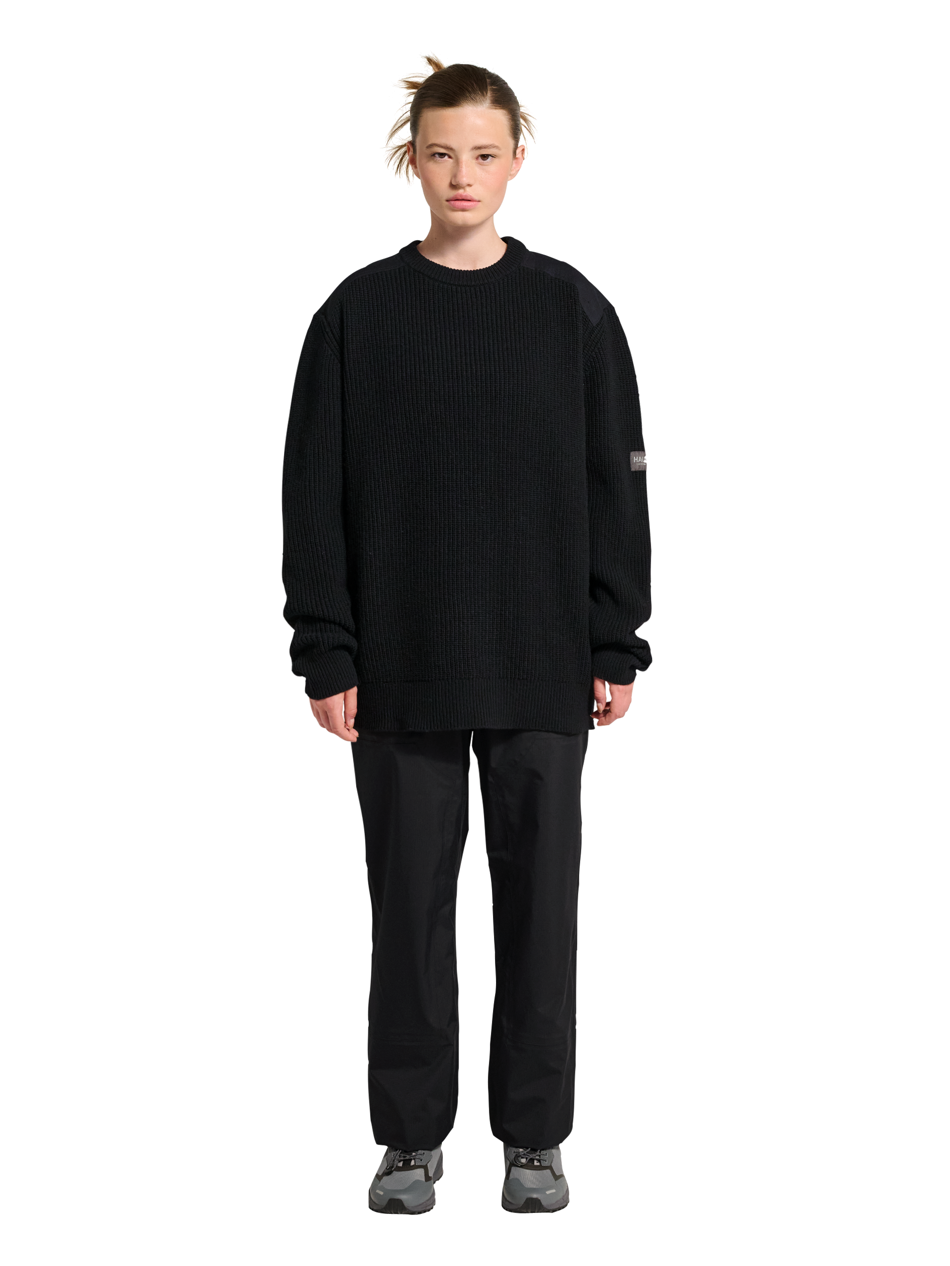 HALO WOOL CREW KNIT