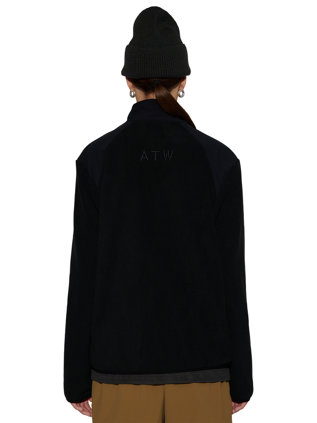 HALO PANELED FLEECE JACKET