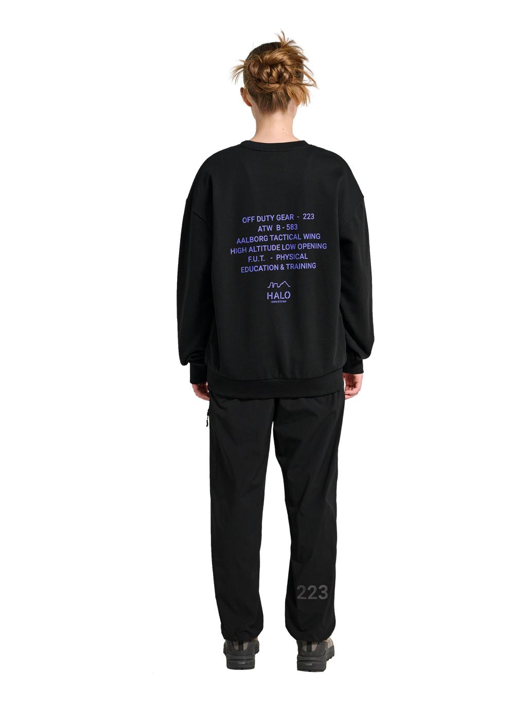 HALO GRAPHIC BOXY CREW