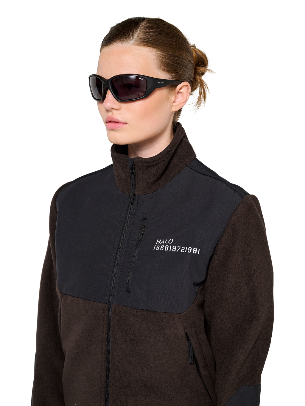 HALO BLOCKED ZIP FLEECE