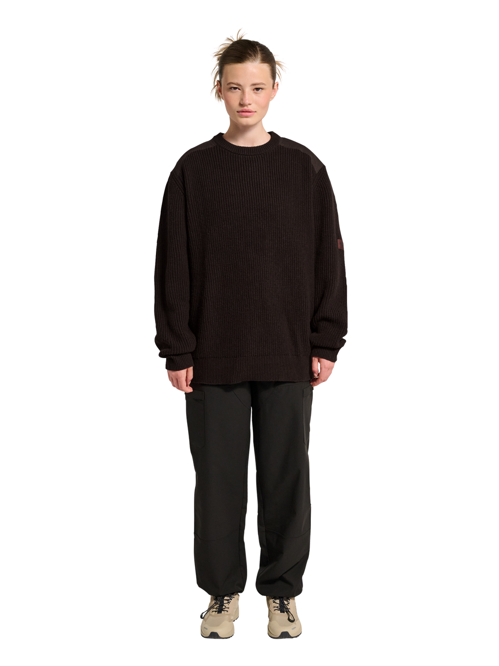 HALO WOOL CREW KNIT