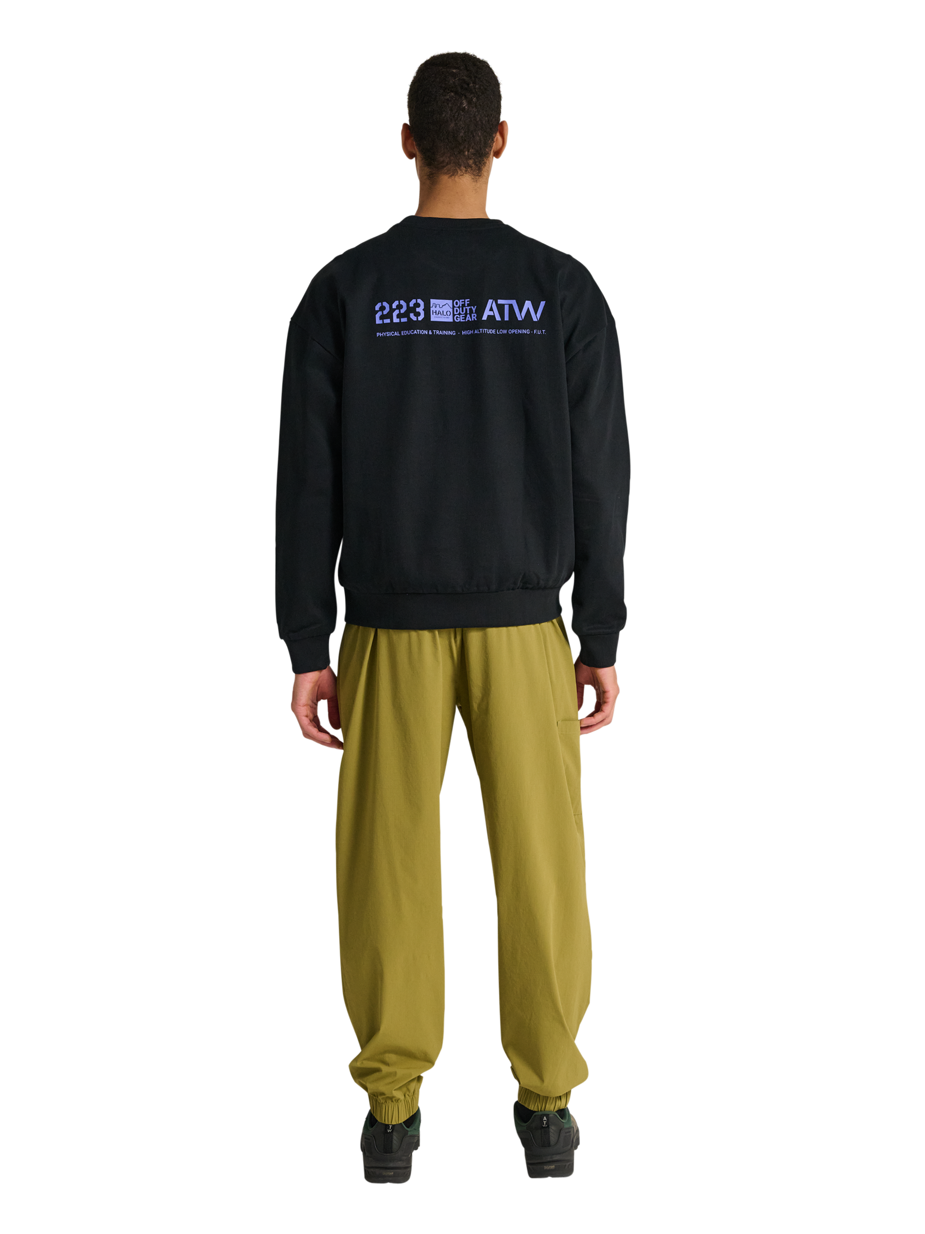 HALO GRAPHIC BOXY CREW