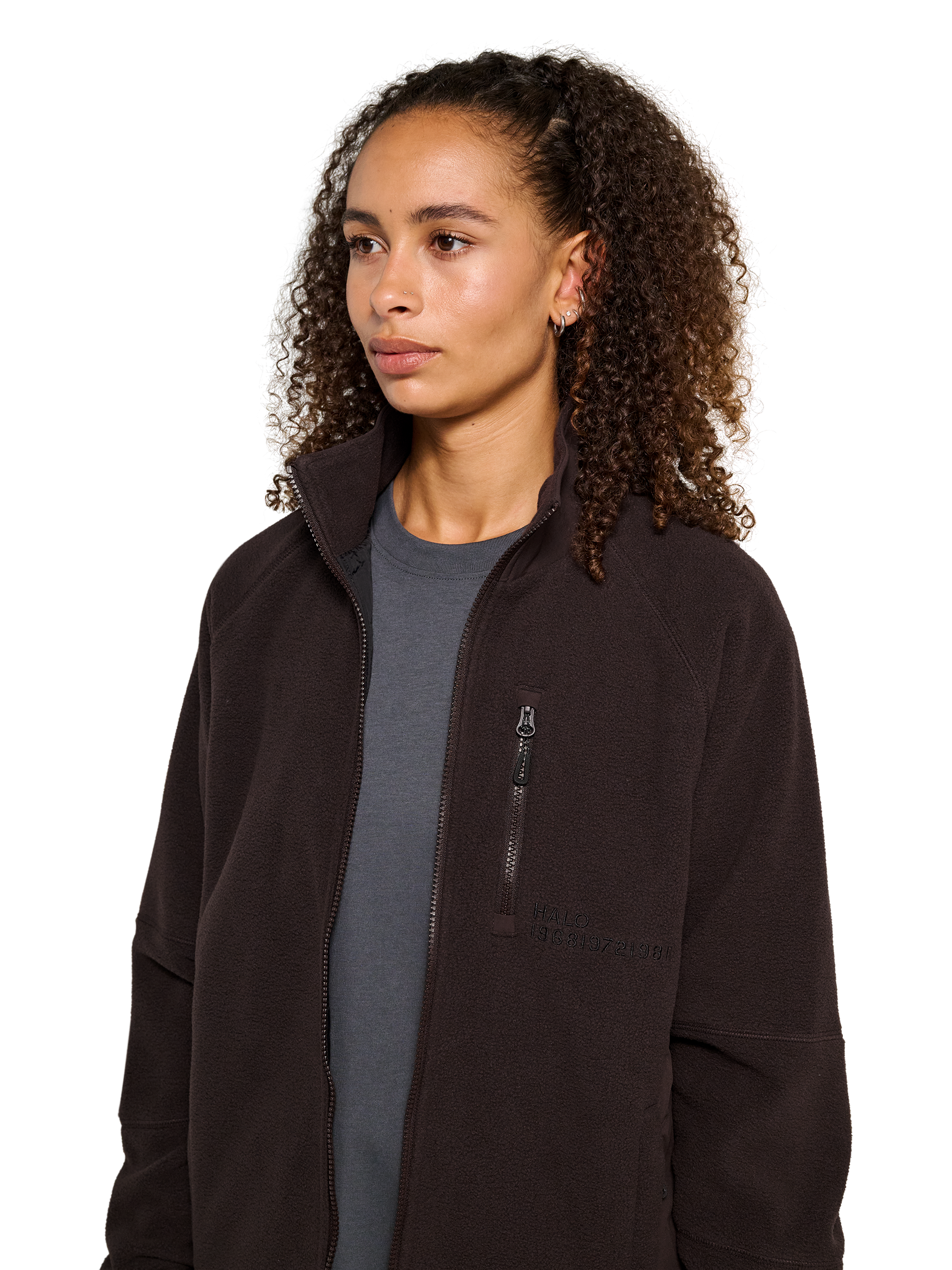 HALO WINDPROOF TEDDYFLEECE JACKET