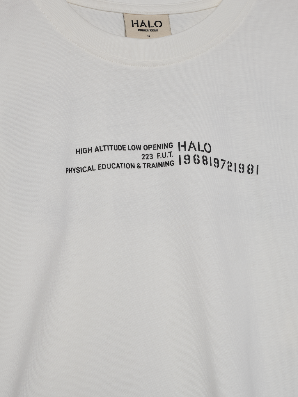 HALO GRAPHIC BOXY T-SHIRT