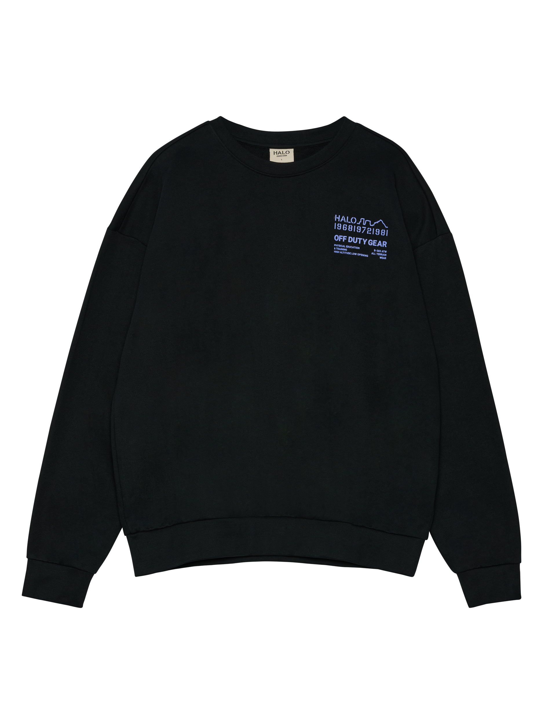 HALO GRAPHIC BOXY CREW