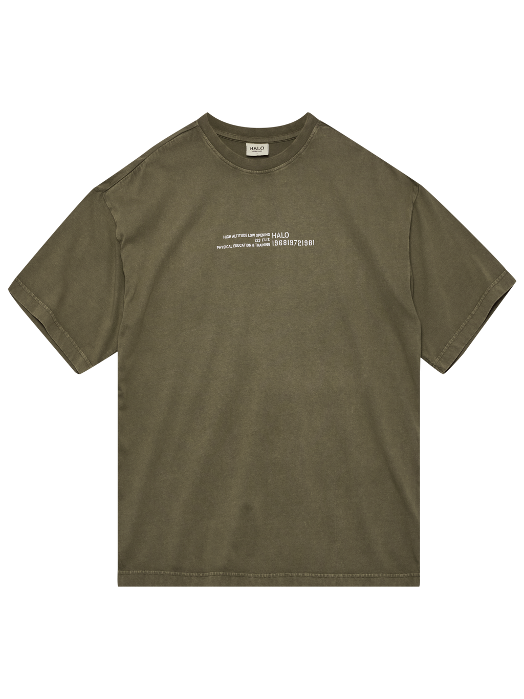 HALO GRAPHIC BOXY T-SHIRT