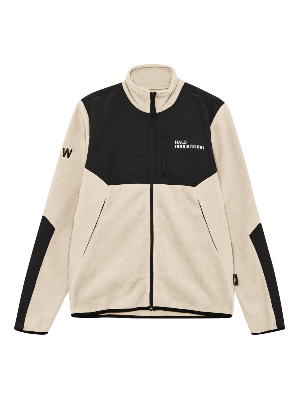 HALO BLOCKED ZIP FLEECE