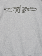 HALO GRAPHIC BOXY HOODIE