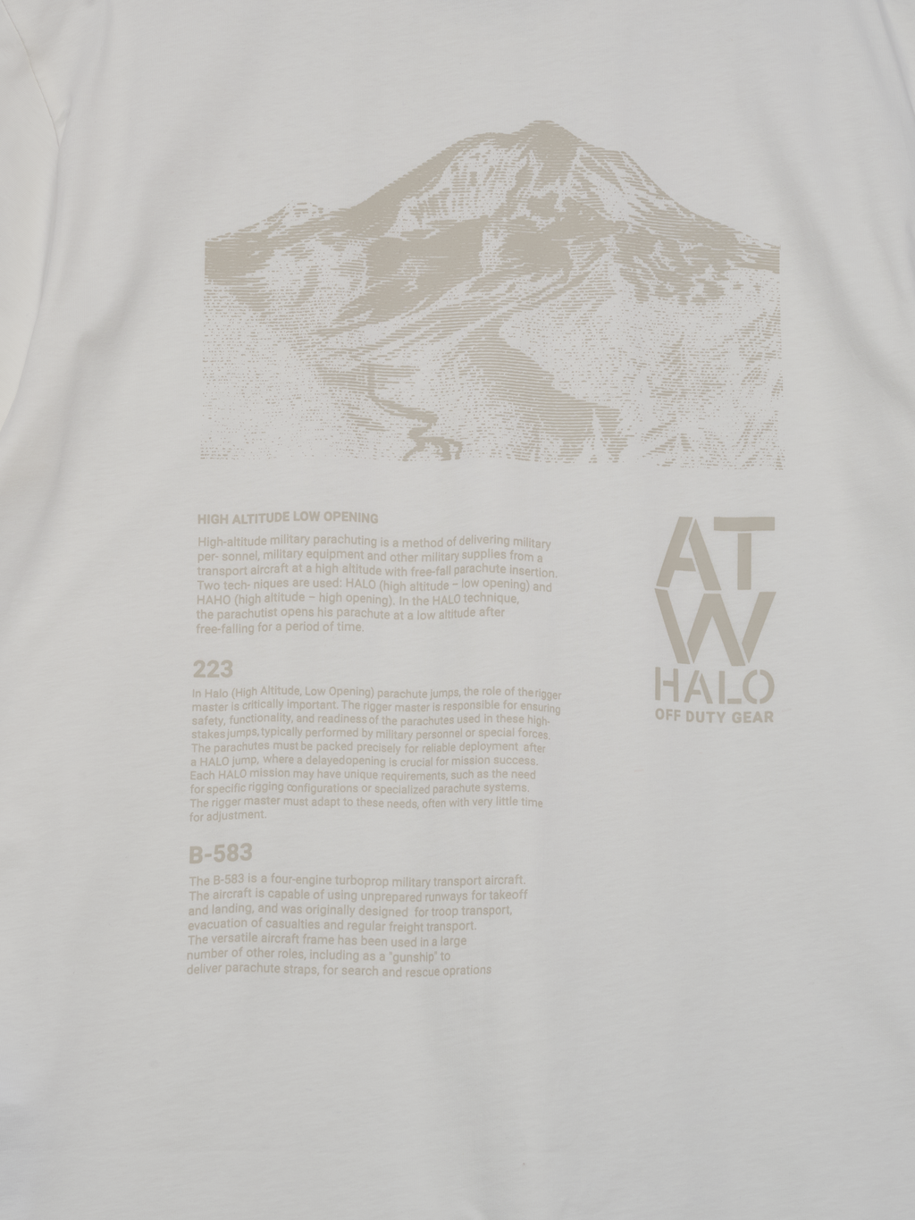 HALO GRAPHIC T-SHIRT