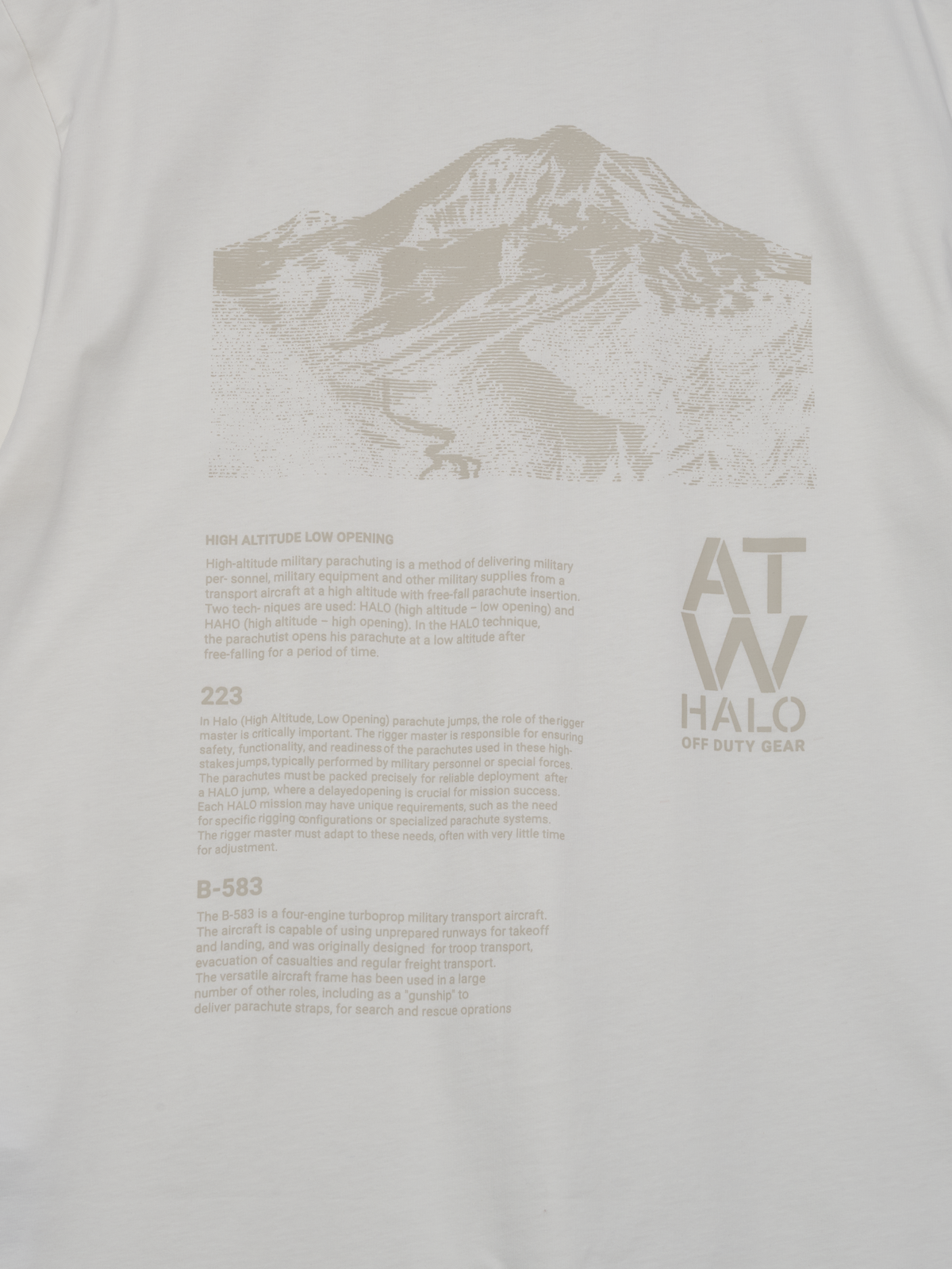HALO GRAPHIC T-SHIRT
