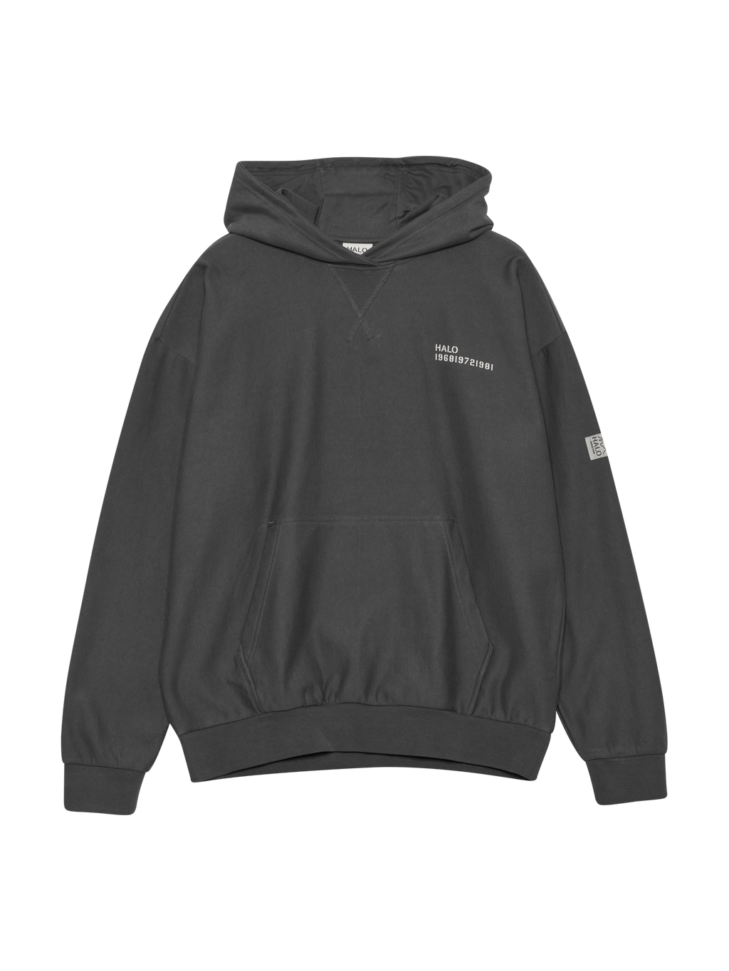HALO REVERSE BOXY HOODIE
