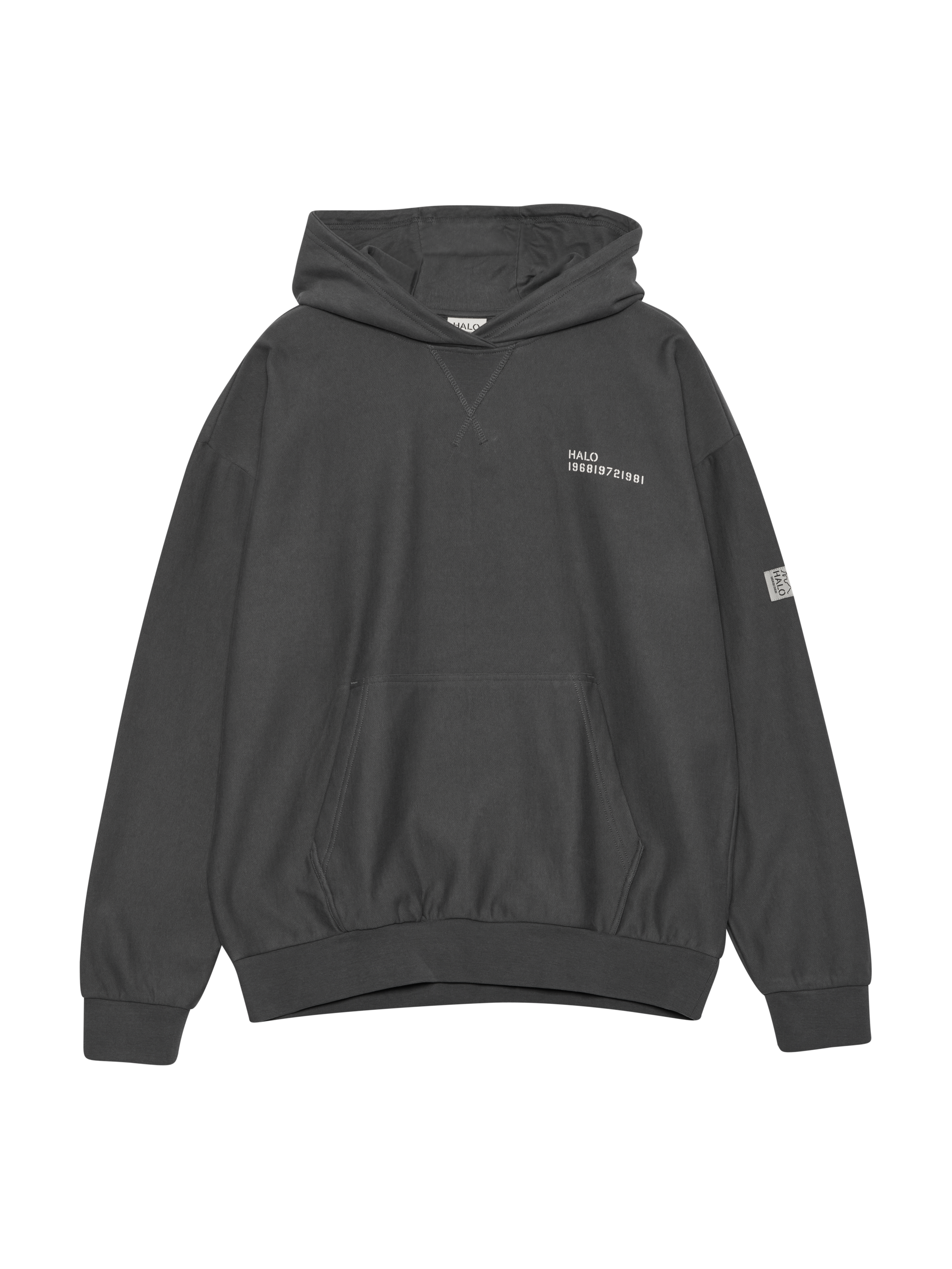 HALO REVERSE BOXY HOODIE