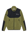 HALO BLOCKED ZIP FLEECE