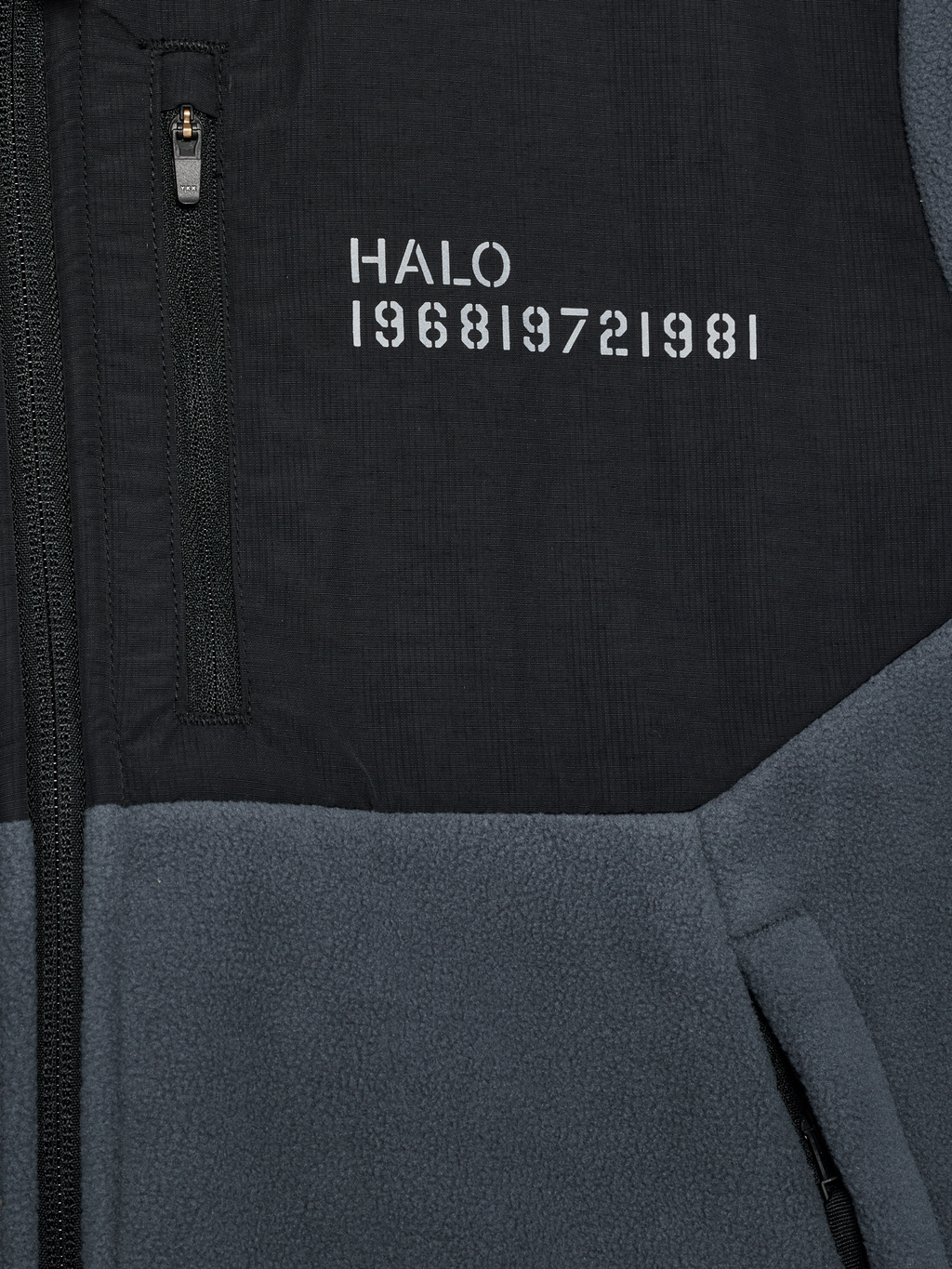 HALO BLOCKED ZIP FLEECE